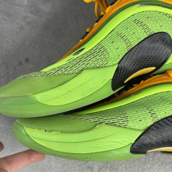 Adidas Lightstrike Pro Shoes Mens Size 9.5 Neon Green‎ Orange DON Basketball main image 6